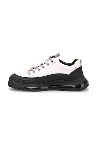 Guja 26blg500-1 Erkek Hakiki Deri Klasik Sneaker Beyaz