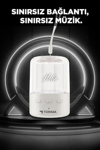 Torima D73 Rgb Led Işıklı Kablosuz Bluetooth Hoparlör