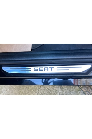 Seat Cordoba Özel Kapı Eşik Yazısı Krom