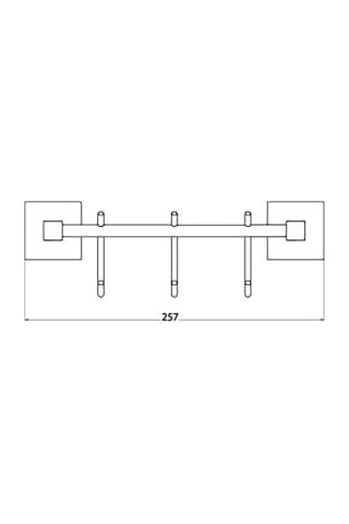Lara Gold Üçlü Kanca Askılık Diğer
