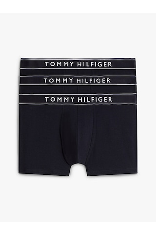 Tommy Hilfiger Um0um03882 3p Trunk Dtm Erkek Boxer Lacivert