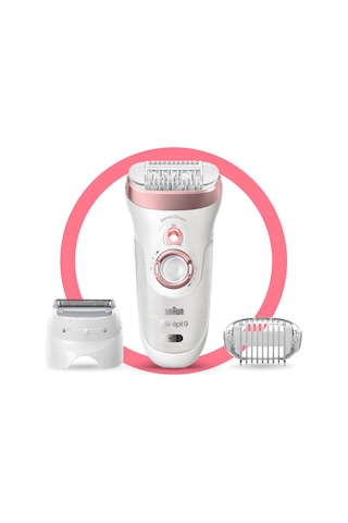 Braun Silk-épil 9 9730 Sensosmart Kablosuz Islak&Kuru 2 Ek Parçalı