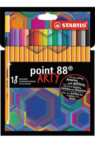 Stabilo Point 88 Arty 18'li Keçeli Kalem Seti