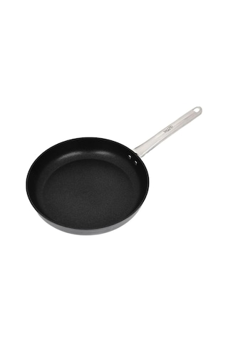 Master Titanium 20cm Tava, Çelik Sap Metalik Gri Açık Bakır