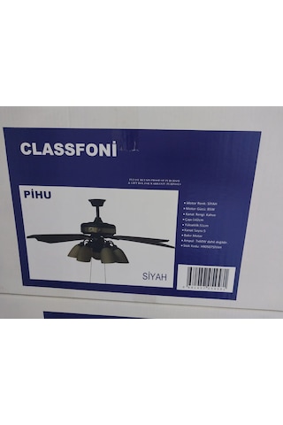 Classfoni Pihu Avizeli 142 Cm Tavan Vantilatörü