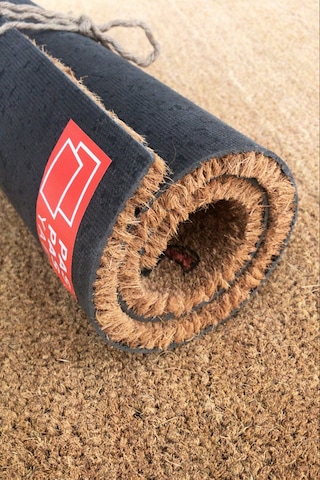 Hoşgeldiniz Yazılı Yeşil Yonca Tasarımlı Kapı Paspası