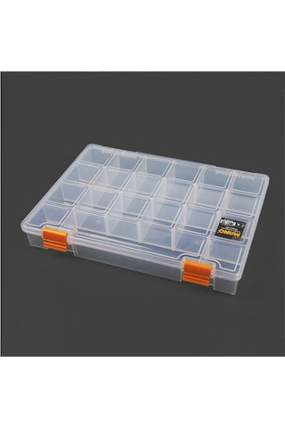 Mano Şeffaf Malzeme Kutusu 11 Inch Klasik Organizer Kutu - Ş-Org-