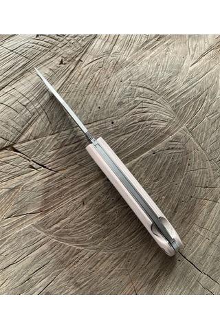 Dmr 4116n Çakı Özel Çelik Çakı Cep Çakısı Kamp Çakısı Klipsli Carbon 19cm Bej