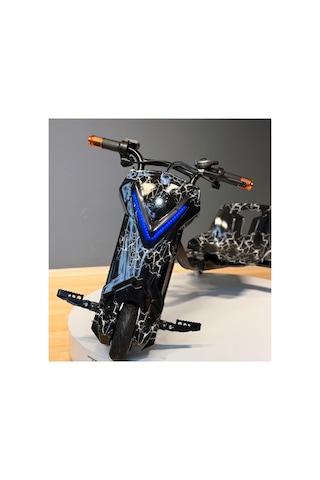 36v 350w Elektrikli Drift Scooter 3 Hızlı 25 Km/h 100 Kg Taşıma Kapasiteli Siyah Siyah