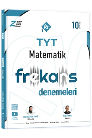 Tyt Matematik 10'lu Frekans Denemeleri Kr Akademi Yayınları