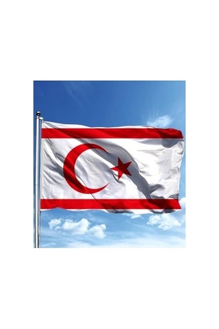 Bayrak Kıbrıs Milli Gönder Bayrağı 70x105 Cm Raşel Dijital Baskı Diğer