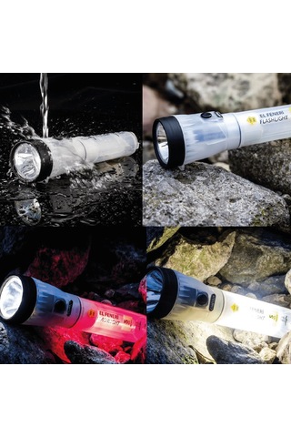 Nurgaz Ng 183 Campout El Feneri + Masa Lambası + Flaşör Siyah