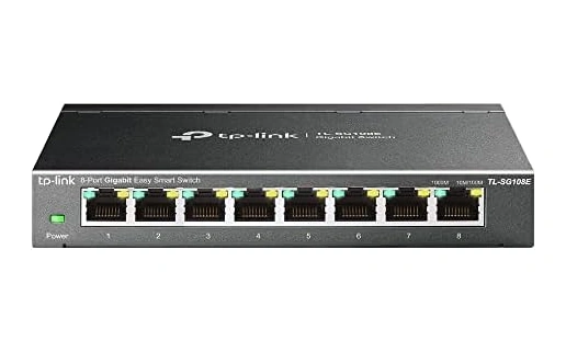 Tl-sg108e, 8-port Gigabit Easy Smart Switch