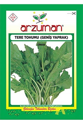 Tere Tohumu 1 Paket 25 GR Geniş Yaprak Tere Tohumu