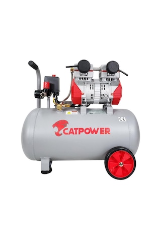 Catpower CAT1154 2HP 50 L Sessiz Yağsız Kompresör Catpower CAT1154 2HP 50 L Sessiz Yağsız Kompresör