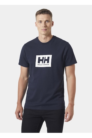 Helly Hansen Hh Box 2.0 Erkek T-shirt-29787 Lacivert
