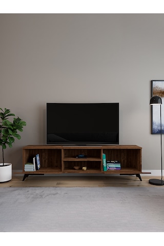 Monaco Düşer Kapaklı Tv Ünitesi 2 Kapaklı 180 Cm - Atlantik Çam Atlantik Çam