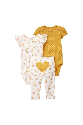 Andywawa Carter's Layette Kız Bebek 3'lü Set 1p596810 Karışık Renkli 001