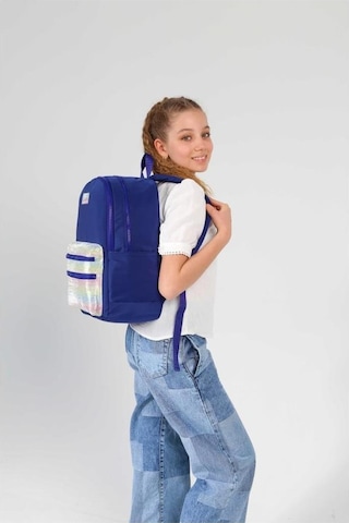 Kaukko Sırt Çantası Magıc Dreams Leather Navy Blue K1723