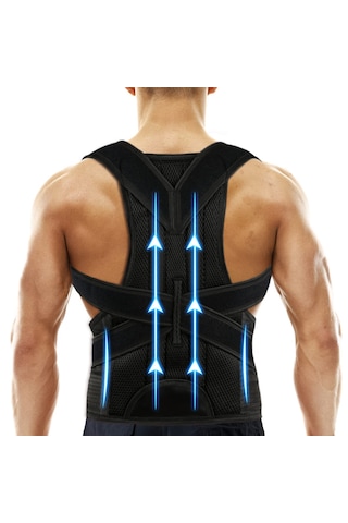 Dik Durmak İçin Korse Duruş Düzeltici Skolyoz Bel Sırt Omuz Korse