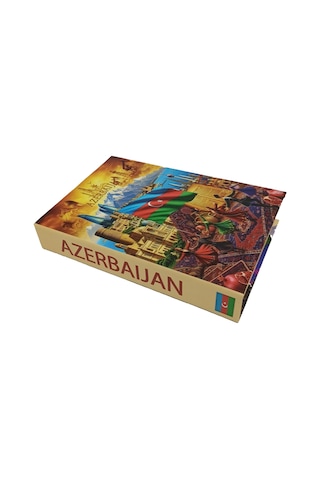 2026 -762 Azerbaıjan Dekoratif Kitap Kutusu