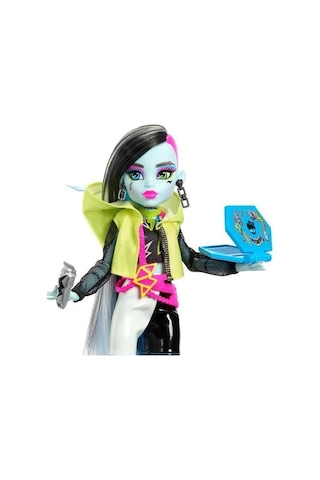 Monster High Neon Frights Bebekler - Frankie Stein HNF79