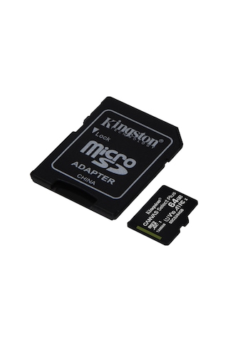 Kıngston 64Gb Micro Sd Canvas Plus Sdcs2/64Gb