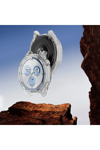 Huawei Watch Gt5 46mm Kasa Kılıf Ve Ekran Koruyucu 360 Tam Koruma Kapak