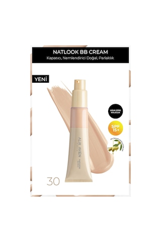 Alix Avien Doğal Parlaklık Sağlayan Nemlendiren Natlook Bb Cream SPF15 30 Medium