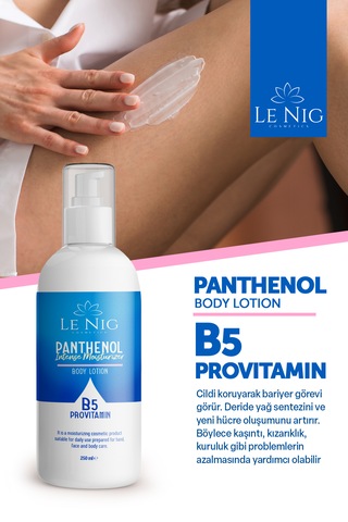 Le Nig Panthenol & B5 Provitamin Nemlendirici Vücut Losyonu 250 ML