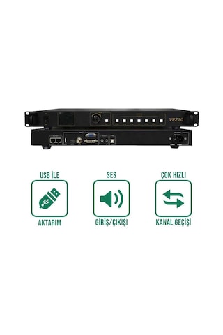 Hd-vp210 Led Video Prosesör - Çoklu Girişli Görüntü İşleme Cihazı Diğer