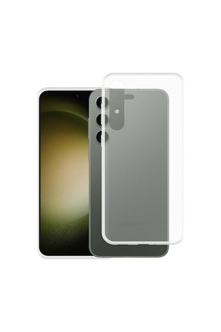 Samsung Galaxy S24 Plus İçin Uyumlu Darbe Emici Yumuşak Ultra İnce Sararmaz Şeffaf Kılıf
