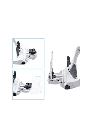 Hallow Beyaz Led Işıklı Büyüteç 5 Ayrılabilir Lensli Eller Serbest