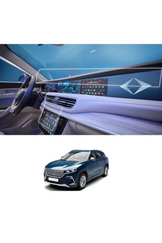 Togg T10x Dijital Gösterge Ve Multimedya Tüm Set Ekran Koruyucu