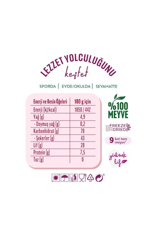 Yayla Enfies Freeze Dried Böğürtlen 15 G X18 270 G