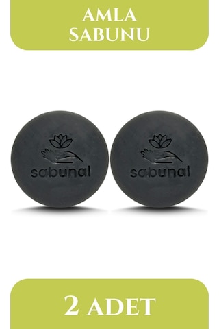Sabunal Amla Sabunu 2 Adet - Saç ve Sakal Bakımına Uygun Doğal Sabun