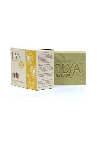 İlya Natural Kükürt Sabunu Hatay %100 Doğal El Yapımı Banyo Sabunu 100 G