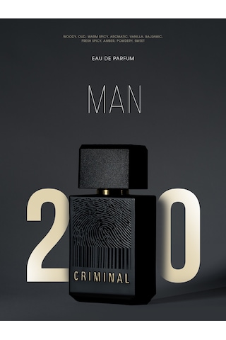 Criminal Man 20 Edp 50 ml Erkek Parfüm