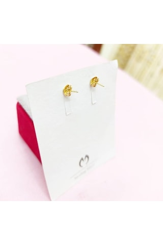 Oriental Kuyumculuk Jewellery Gold Zincirli Sallantılı Küpe Altın
