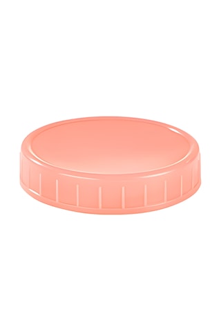 Xiyyadms 70mm Pembe Pp Mermer Kavanoz Kapak, Silikon Conta İle Su Geçirmez Lehimli, Dayanıklı Depolama Kapağı, Yeniden Kullanılabilir Ve Kolay Açılabilir Pembe