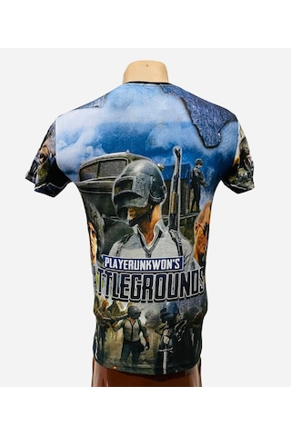 Gamer Dijital Baskı Pubg Palyer Tshirt Çok Renkli