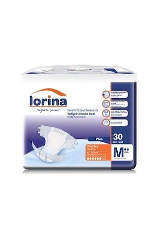 Lorina Yetişkin Hasta Bezi Medium 30 Lu 80 X 115 Cm M
