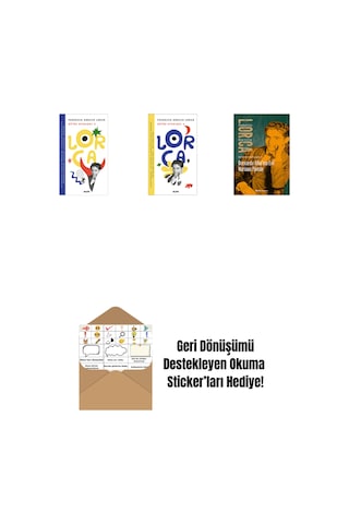 Lorca Bütün Oyunları 3 + Lorca Bütün Oyunları 4 + Bernarda Alba Nın Evi Mariana Pineda + Okuma Sticker'ları