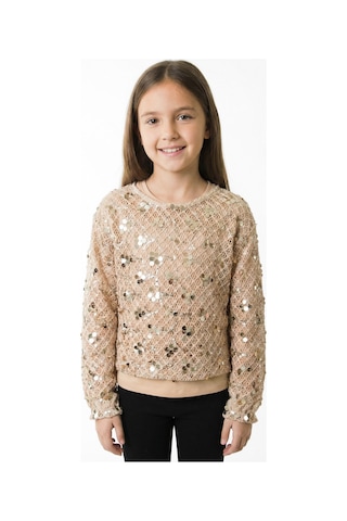 Xo Kids Kız Çocuk Bluz 5-14 Yaş 36173 Bej