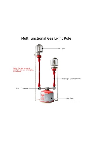Shineyee Lixada Uzun Siyah Alüminyum Alyuminyum Fener Uzatma Çubuğu 21.5cm Çok Renkli