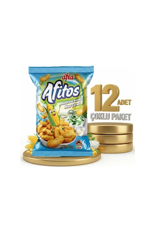 Afia Afitos Ranch Aromalı Mısır Çerezi 12x50 Gr