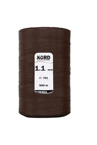 Kord Kahverengi 1.1 Mm 500 M Mumlu El Saracı Ve Dikiş İpi