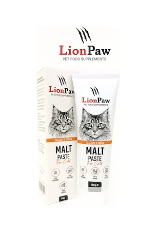 Lion Paw Anti-Hairball Tüy Yumağı Önleyici Malt Macun 100 G