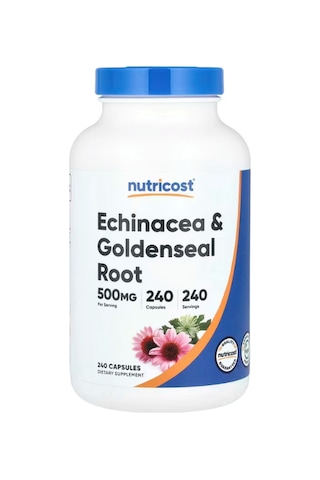 Nutricost Echinacea & Goldenseal Root, 500mg, 240 Capsules