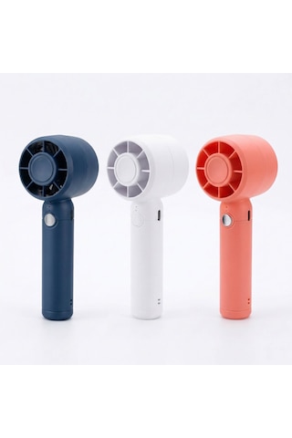 Avec Av-f130 Usb Şarjlı Mini Fan 3 Kademeli Taşınabilir El Fanı Type-c Şarjlı Masaüstü Fan